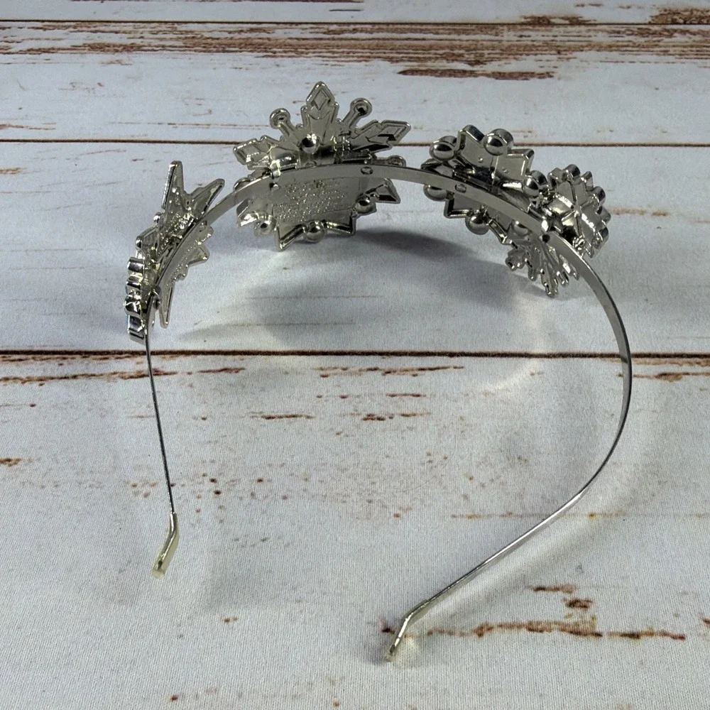 Pre-Owned Disney Store Limited Edition Elsa Bejeweled Snowflake Tiara Headband